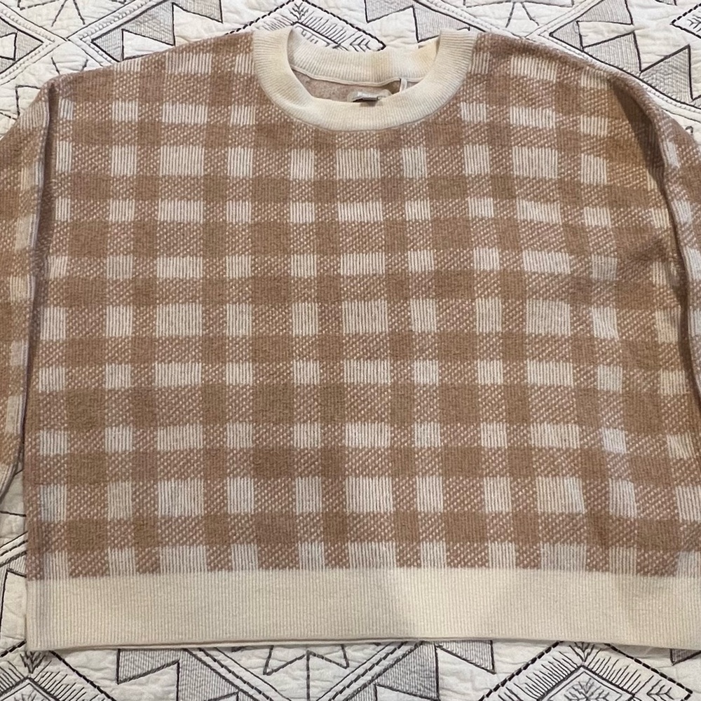 Barbour Women’s Wool-blend Checkered Sweater